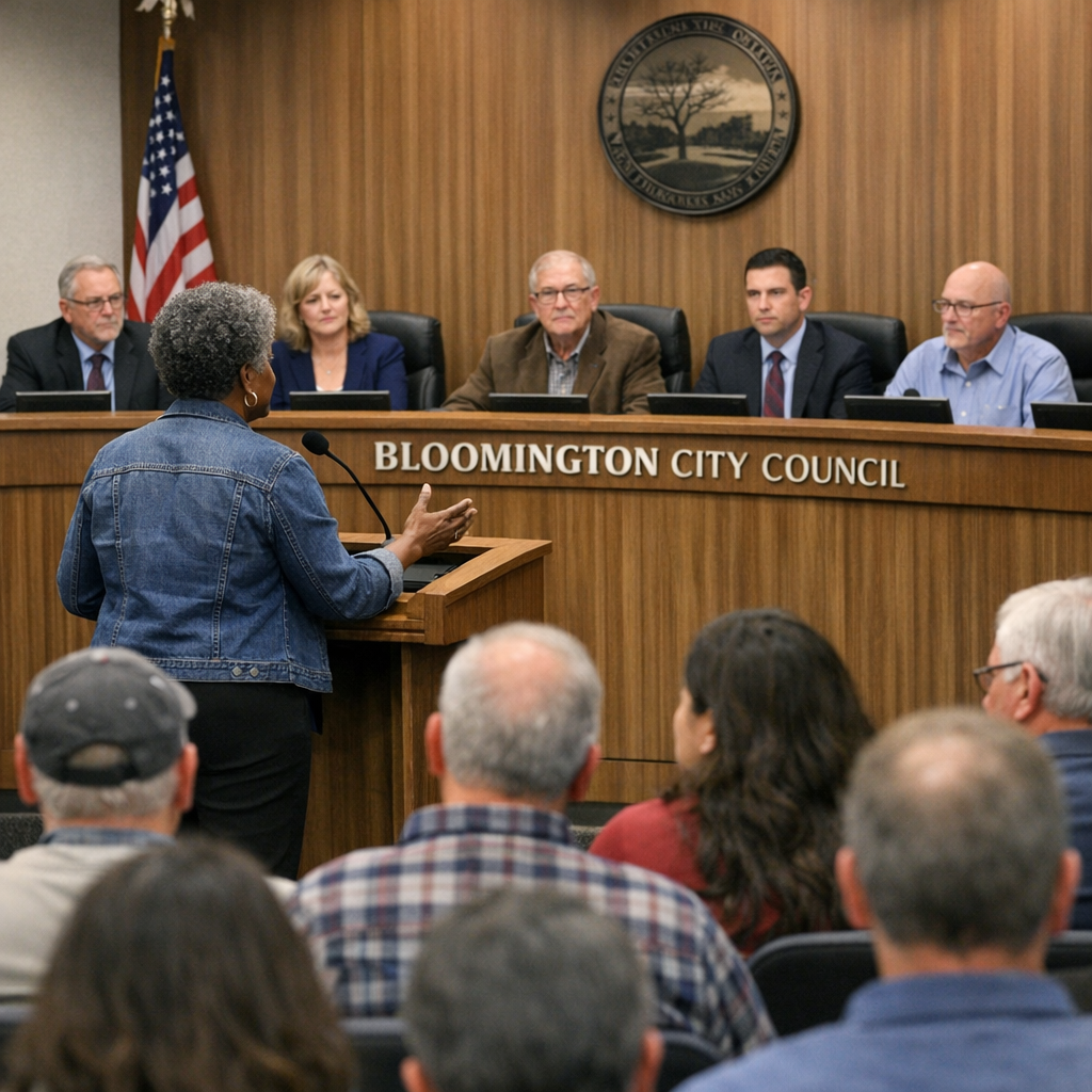 Bloomington City Council Considers Data Center Moratorium Amid Community Concerns