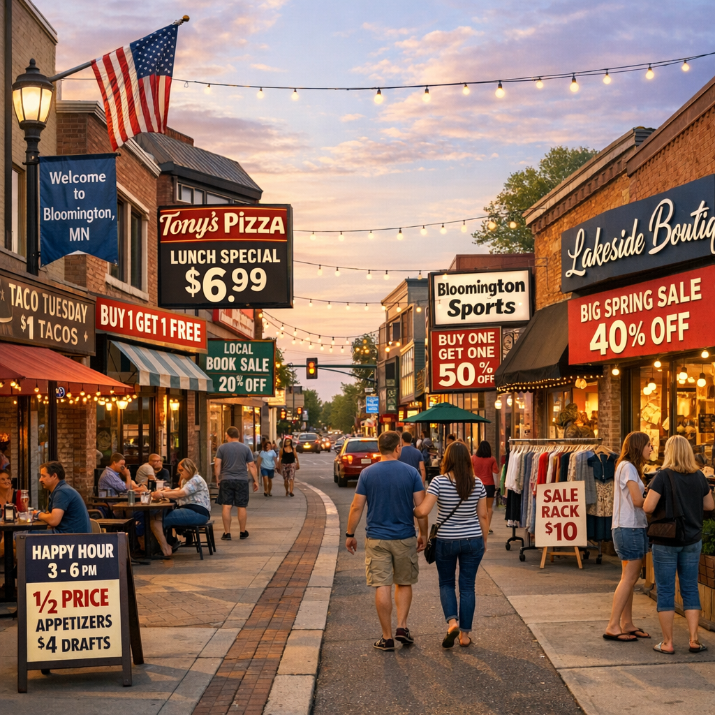 Discover Exclusive Deals from Bloomington’s Local Businesses