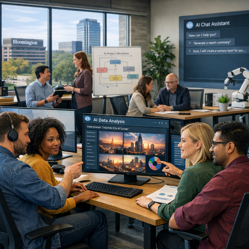 Artificial Intelligence: Transforming Bloomington’s Business Landscape