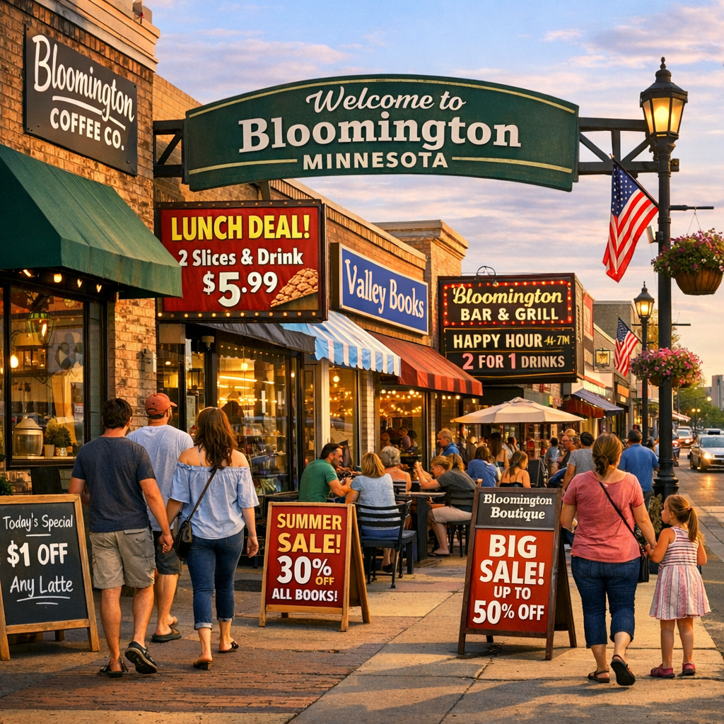Exclusive Deals from Bloomington’s Local Businesses